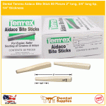 Dental Temrex Aidaco BIte Stick 80 Pieces 2" long, 3/4" long tip, 1/4" thickness